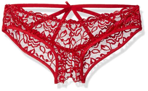 crotchless lace panty|Seven Til Midnight Women's Lace.